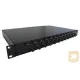 AMP 19" ST optikai panel, 24db MM toldóval (300mm fiókos) fekete (4-1206114-4)