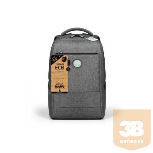 PORT DESIGNS Notebook hátizsák 400703 - YOSEMITE Eco-Trendy Backpack XL 15,6", Grey