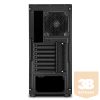 Sharkoon Számítógépház - TG6 RGB (fekete; ATX,mATX; alsó táp; 4x120mm v.; 2xUSB3.0, 2xUSB2.0, I/O)