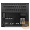 Sharkoon Számítógépház - MS-Z1000 Black (fekete; fekete belső; alsó táp; mATX; mITX; 2xUSB3.0; I/O)