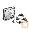 Sharkoon Cooler 12cm - SilentStorm 140 PWM RGB Fan (34,7dB; 121,9 m3/h; 1400rpm; 3pin + 4pin csatlakozó; ház hűtésre)