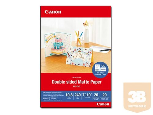 CANON MP-101D 7x10 20 DOUBLE MATTE PHOTO PAPER