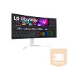 LG Ívelt Nano IPS monitor 39.7" 40WP95CP, 5120x2160, 21:9, 300cd/m2, 5ms, 2xHDMI/DP/Thunderbolt/USB-C/2xUSB, hangszóró