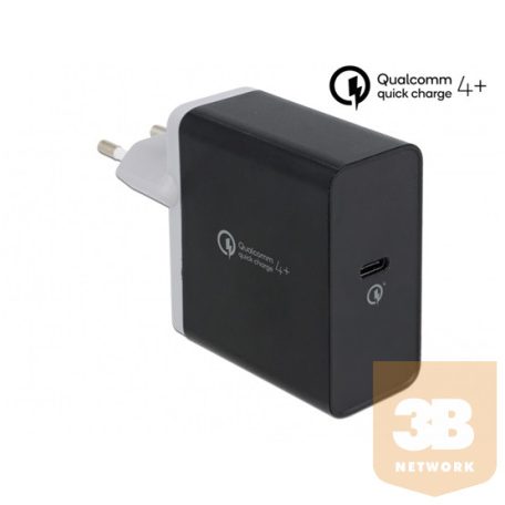 ADA Delock 41444 USB-C töltő PD 3.0 / Qualcomm Quick Charge 4+ 27W