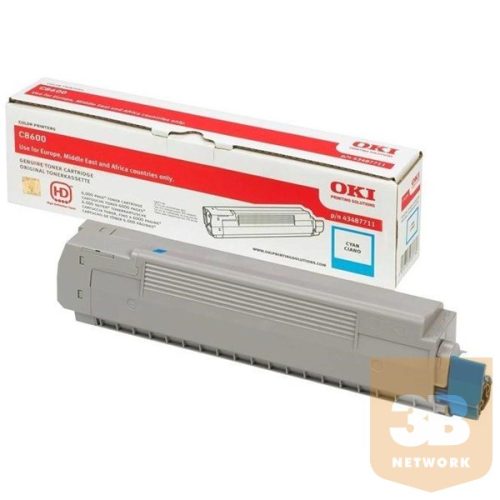 OKI Toner C8600 kék