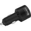 SANDBERG Autós töltő, Car Charger 3in1 130W USB-C PD