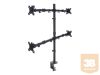 MANHATTAN Monitor Mount supports 4 LCD Monitors holds four 33- 81.3cm 13inch to 32inch Monitors up to 8kg black