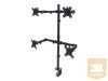 MANHATTAN Monitor Mount supports 4 LCD Monitors holds four 33- 81.3cm 13inch to 32inch Monitors up to 8kg black