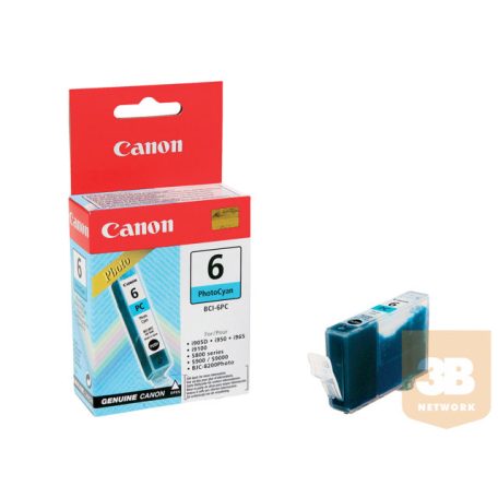 CANON 4709A002 Canon BCI6PC photo cián tinta BJC-8200, i950, S800/S820D/S830D