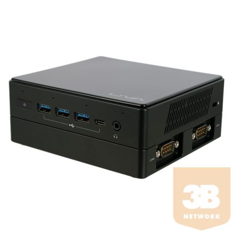 ECS MiniPC - LIVA Z3E Plus (Intel i5-10210U, 2xDDR4 SO-DIMM, SATA, M.2 2280, HDMI, mDP, 2xRJ45,3xUSB3.0, TypeC, 2xRS232)