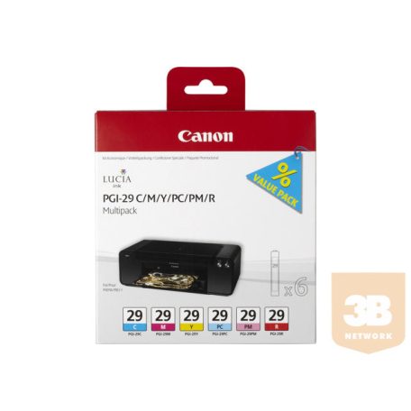 CANON 4873B005 Cartridge Canon PGI29 CMY/PC/PM/R MultiPack Pixma PRO-1