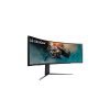 LG Monitor 49" Gamer - 49GR85DC-B (VA; Ívelt; HDR; 32:9; Dual QHD 5120x1440; 240Hz, 1ms; 450cd; HDMIx2; DP; USB; Mag.áll