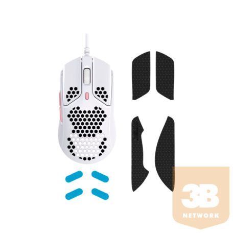 HP HYPERX Pulsefire Haste - Gaming Mouse (White-Pink)