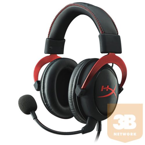 HP HYPERX Headset Cloud II, fekete-piros