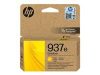 HP 937e EvoMore Yellow Original Ink Cartridge