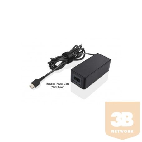 Lenovo USB-C 45W Standard AC Adapter - ThinkPad 13, P51s, T470/s, T570, X1 Tablet, Yoga370, X1 Carbon5, X1 Yoga2, X270