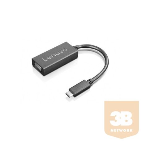 LENOVO Átalakító USB-C to VGA Adapter