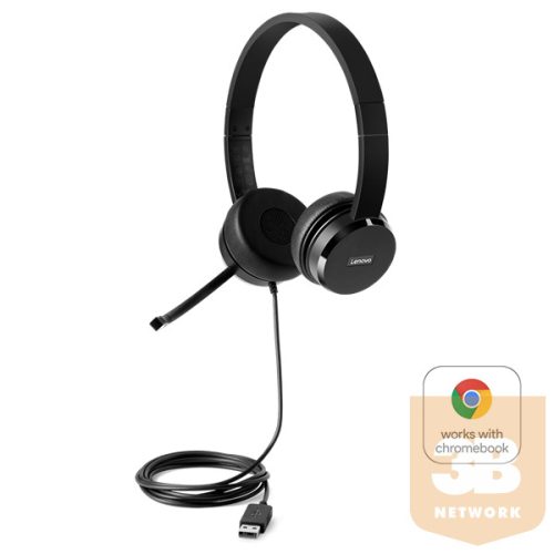 Lenovo 100 USB Stereo Headset