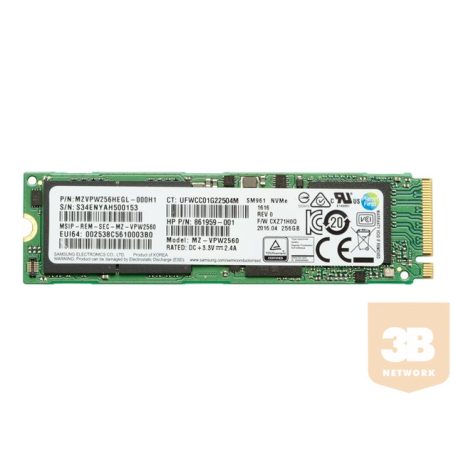 HP ZTrboDrv 256GB SED Z8G4 TLC SSDModule Z8 / M.2SSD Module in to Z8 SSD Kit