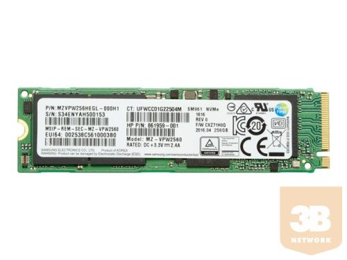 HP ZTrboDrv 256GB SED Z8G4 TLC SSDModule Z8 / M.2SSD Module in to Z8 SSD Kit