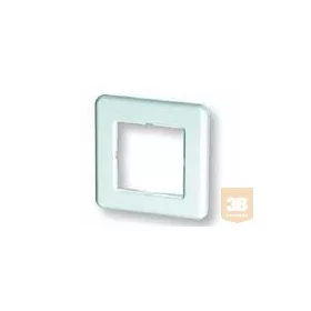 AMP Díszkeret - 50x50 DIN előlaphoz, fehér (5-336608-1)