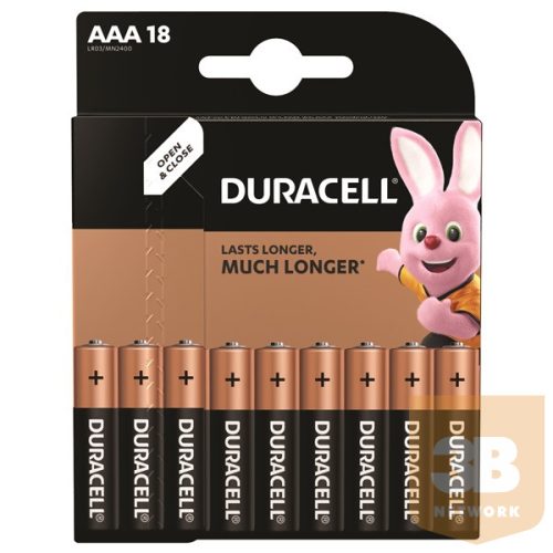 Duracell BSC 18 db AAA elem-DL