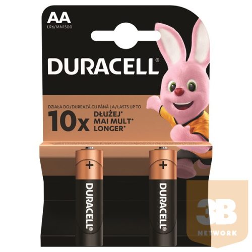 Duracell BSC 2 db AA elem - DL