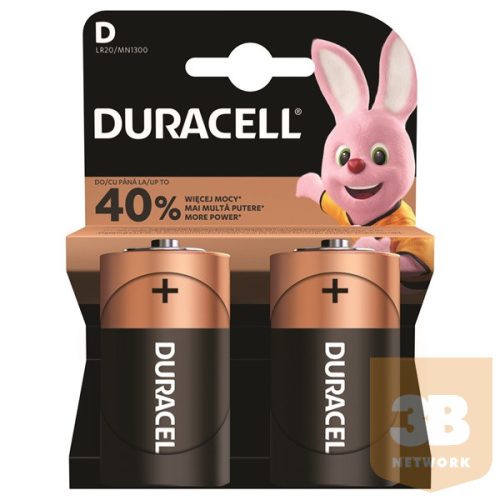 Duracell BSC 2db D (góliát)