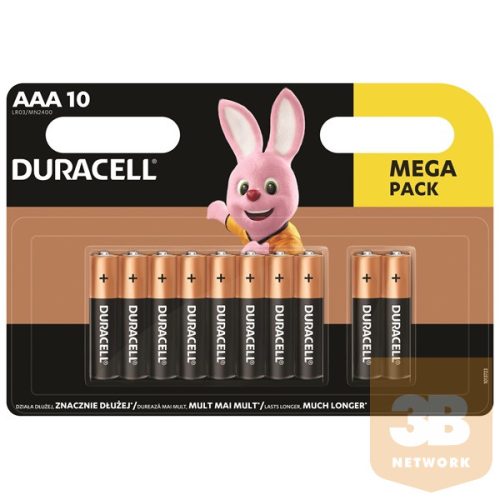 Duracell BSC 10 db AAA elem