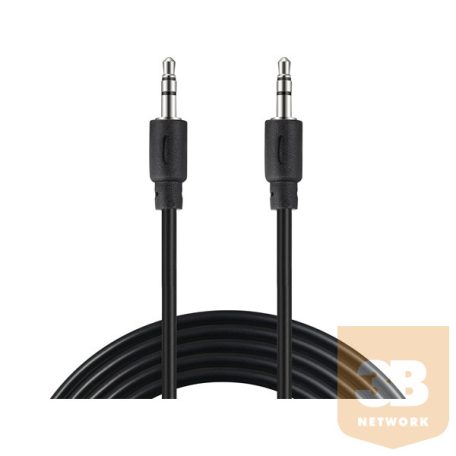 SANDBERG Jack audio kábel, MiniJack Cable M-M 2 m