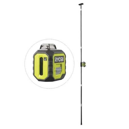 Ryobi 360° Zöld vonallézer teleszkóppal - RB360GLL-K