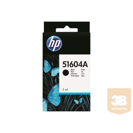 HP 51604A original ink cartridge black standard capacity 750.000 characters 1-pack for Thinkjet and Quietjet printers