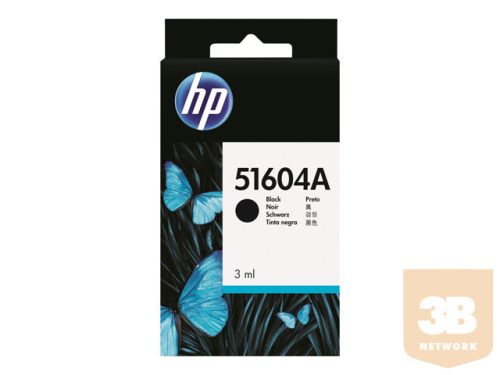 HP 51604A original ink cartridge black standard capacity 750.000 characters 1-pack for Thinkjet and Quietjet printers