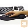 Sandberg Egérpad - Gel Mousepad with Wrist Rest (zselés csuklótámasszal; fekete)