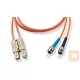 AMP SC/ST duplex patchkábel, MM 62.5/125µ, 5m (5349580-5)