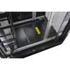 42U, 19" 800x1200mm server szekrény (544-42812-WDBR-BK), EXCEL