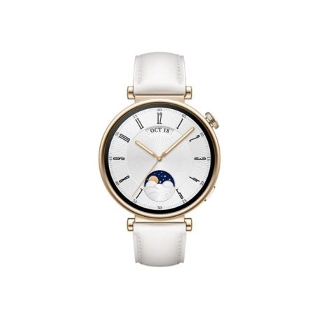 HUAWEI Watch GT 4 White Leather Strap