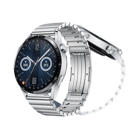 HUAWEI Watch GT 3 46mm Jupiter 4GB BT NFC GPS Mic Speaker Memory Stainless Steel Strap