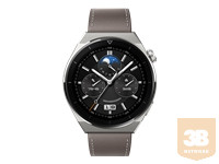 HUAWEI Watch GT 3 PRO 46mm Gray Leather Strap