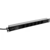PDU 1U 19" 6xSchuko kapcsolóval, 16A (555-072) Excel