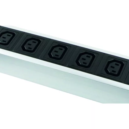 PDU 1U 19" 8xC13 kapcsolóval, 10A C14 input (555-241) Excel