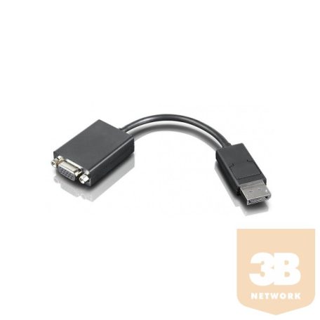LENOVO kábel DisplayPort (Male) to VGA D-Sub (FeMale) Monitor Cable