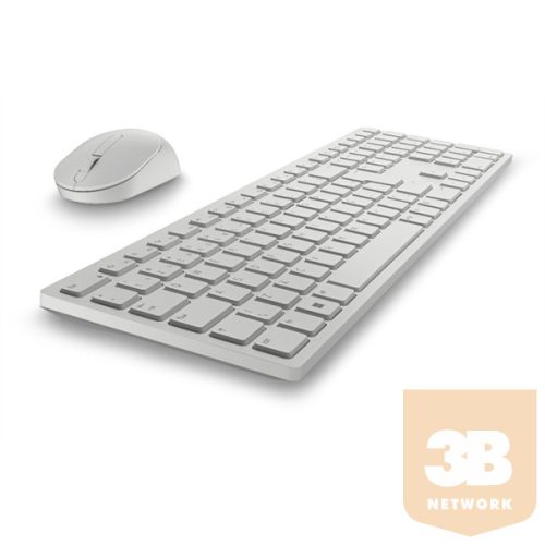 Dell Pro Wireless Keyboard and Mouse - KM5221W - Hungarian (QWERTZ) - Fehér