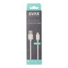 KAB AVAX CB123W PURE USB A-Type C kábel, 2.1A, fehér - 2m