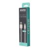 KAB AVAX CB124W PURE USB A-Lightning kábel, 2.1A, fehér - 2m