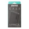 CHG AVAX PB104B LIGHTY Type-C Powerbank 10.000mAh, fekete