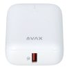 CHG AVAX PB105W MINI PD/Type-C 20W gyorstöltő Powerbank 10.000mAh, fehér