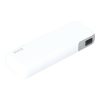 CHG AVAX PB106W LEISURE PD/Type-C 30W+QC 18W gyorstöltő Powerbank 15.000mAh, fehér