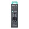 CHG AVAX CC301B CARLY 2x USB A 12W autós töltő, fekete