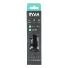 CHG AVAX CC601B CARLY+ USB A + Type C 40W gyors autós töltő, fekete